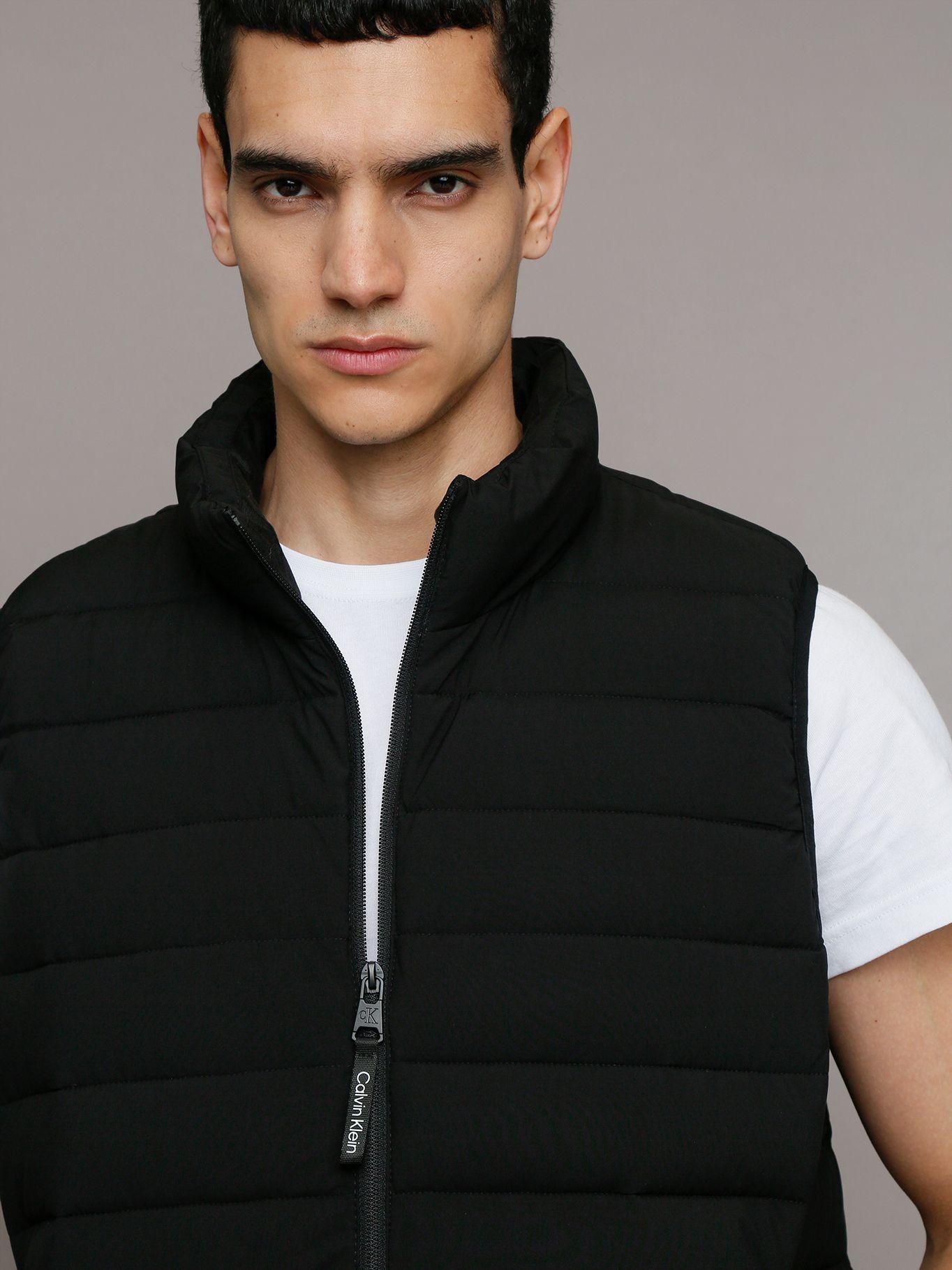 Chaqueta Vest Acolchada Negro Calvin Klein-4