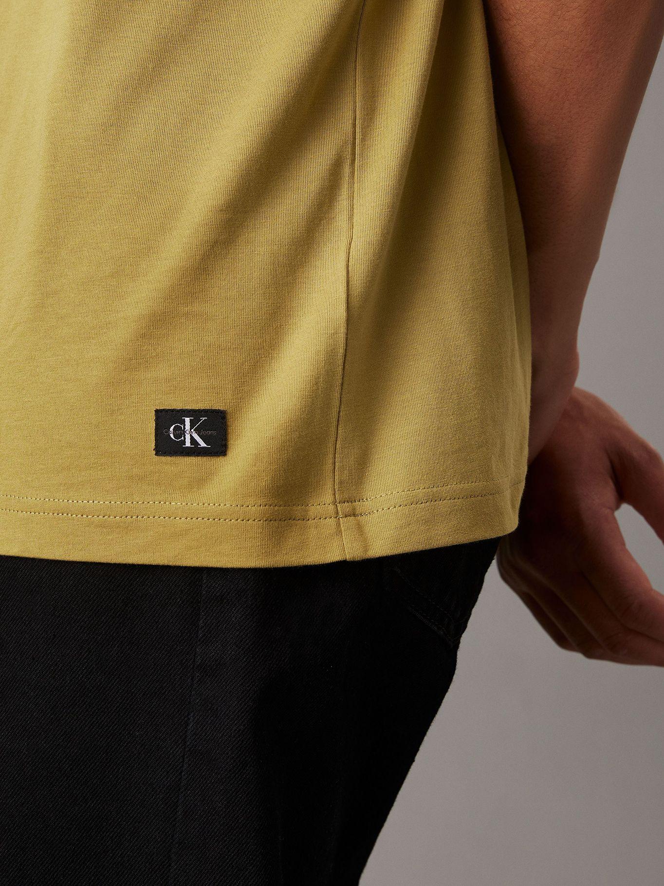 Polera relaxed con etiqueta Verde Calvin Klein-3