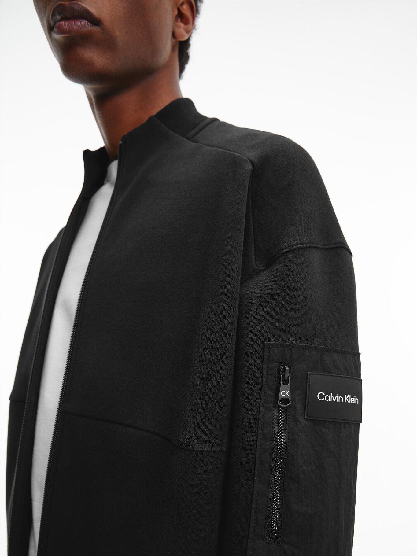 Polerón Tech Repreve Negro Calvin Klein-3