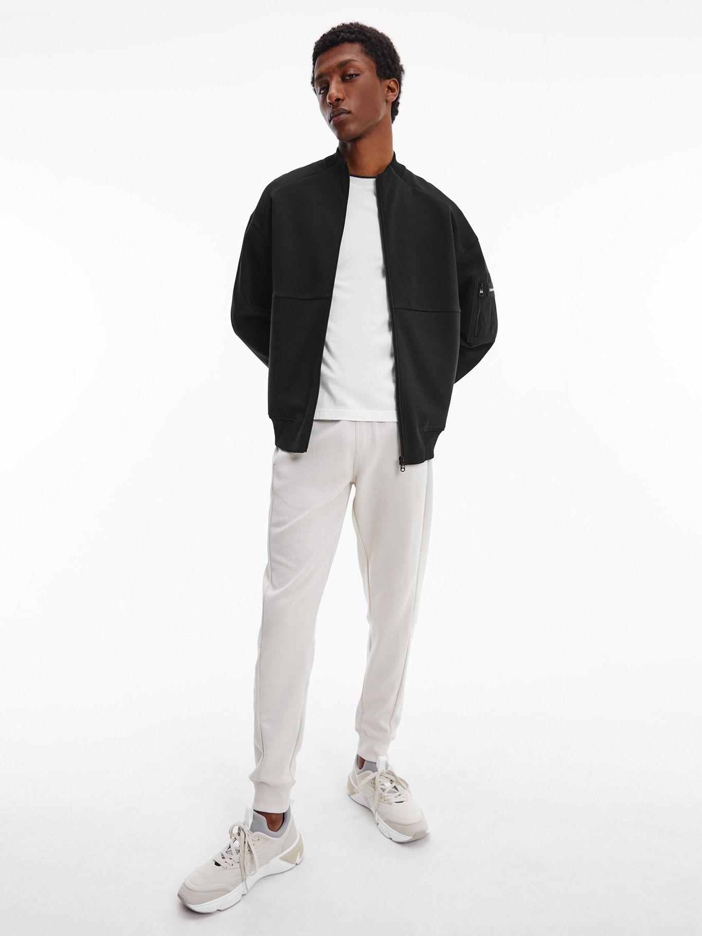 Polerón Tech Repreve Negro Calvin Klein-1