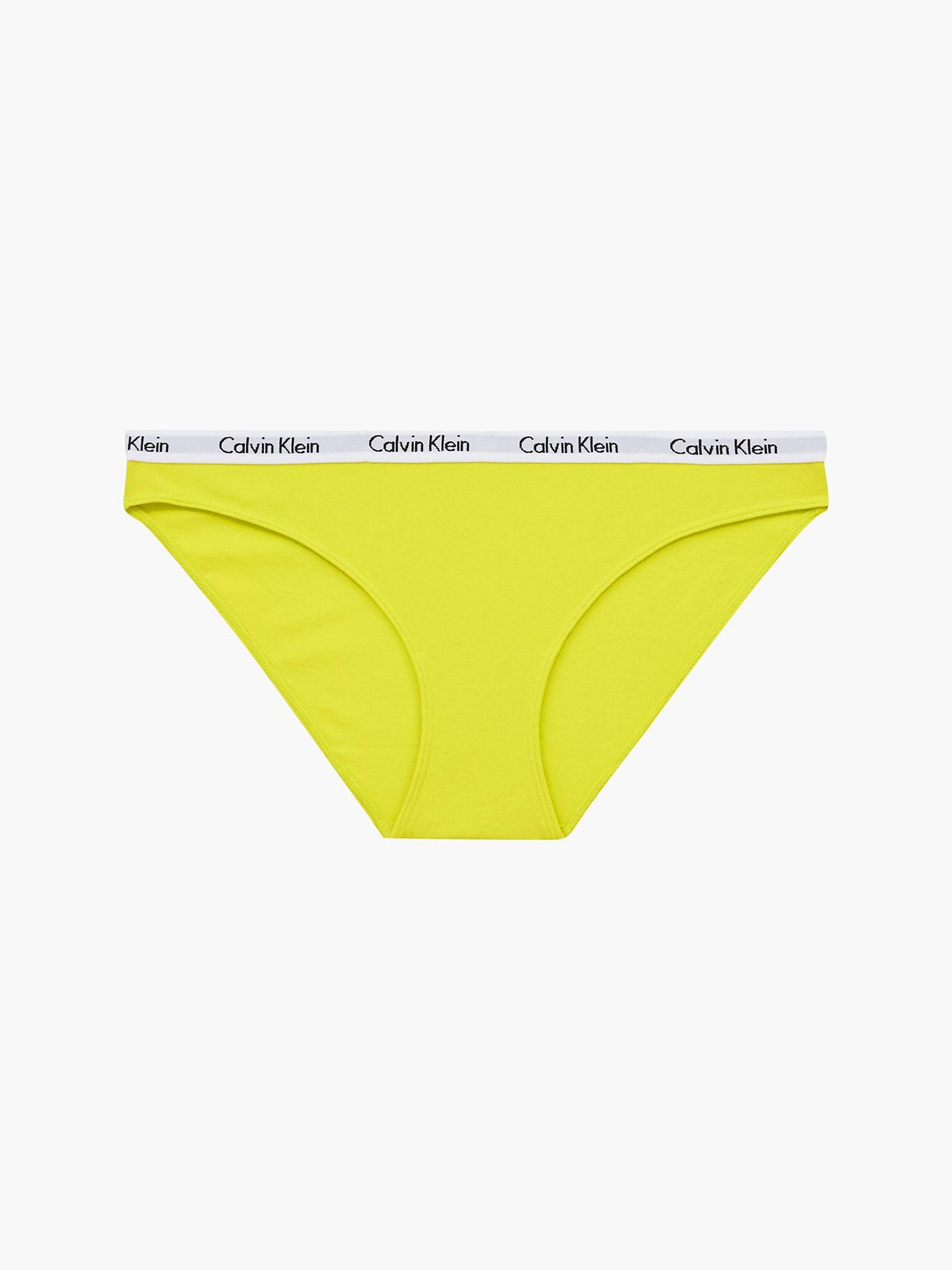 Calzón Bikini Carousel Amarillo Calvin Klein-3