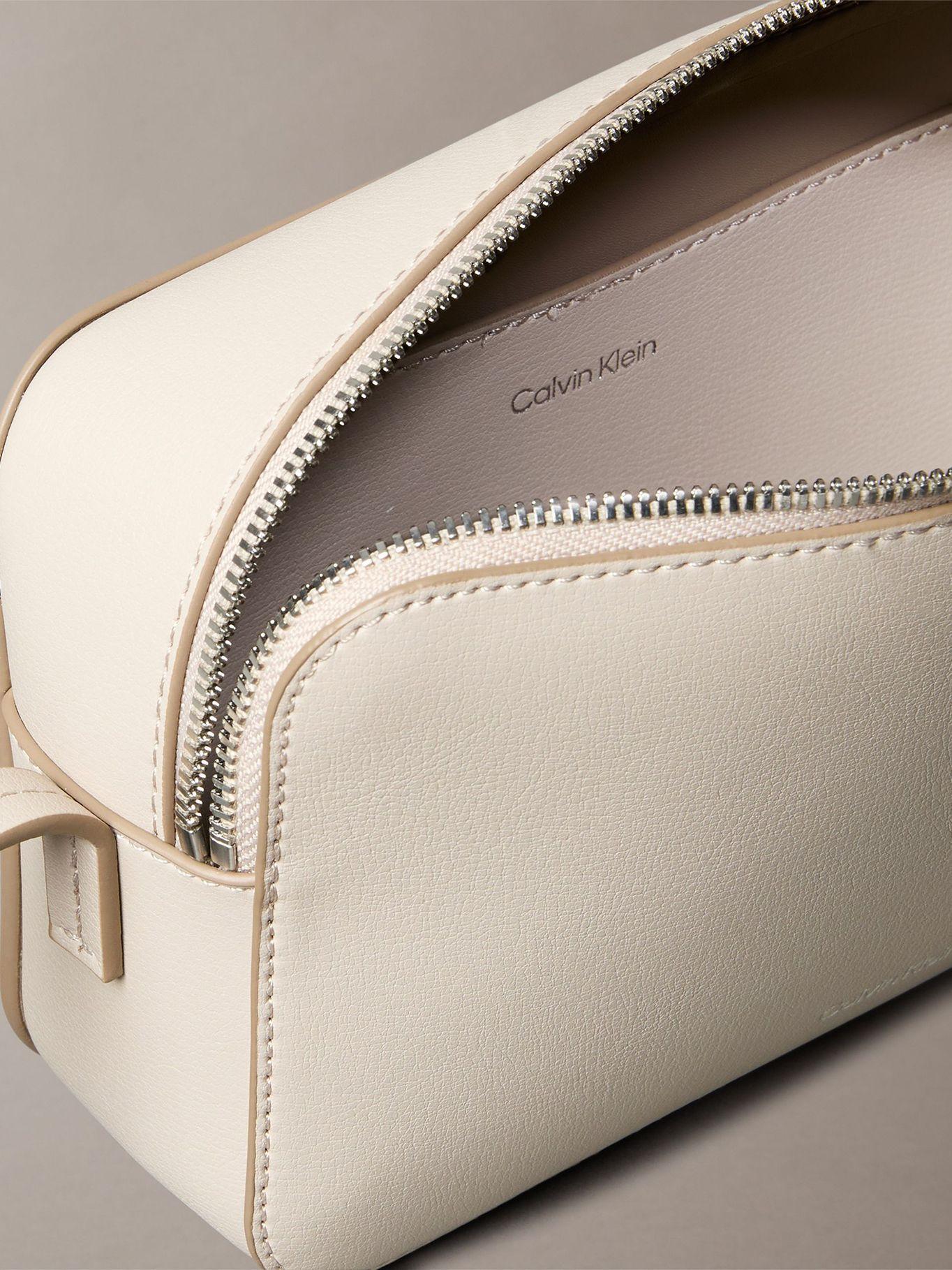 Bandolera Con Cierre De Cremallera Beige Calvin Klein-3