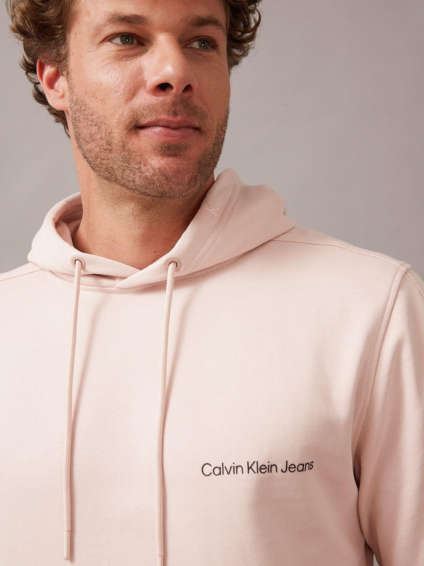 Polerón con Gorro Institutional Rosado Calvin Klein-3