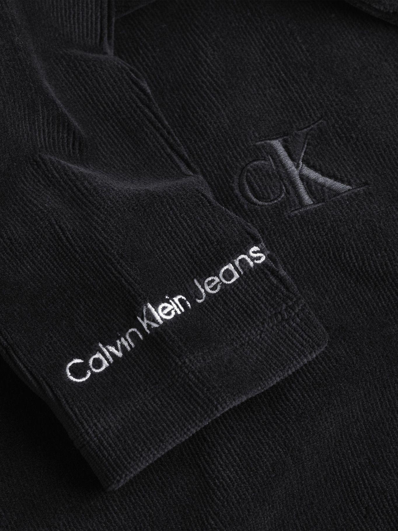 Polera Ls Velvet Rib Negro Calvin Klein-2