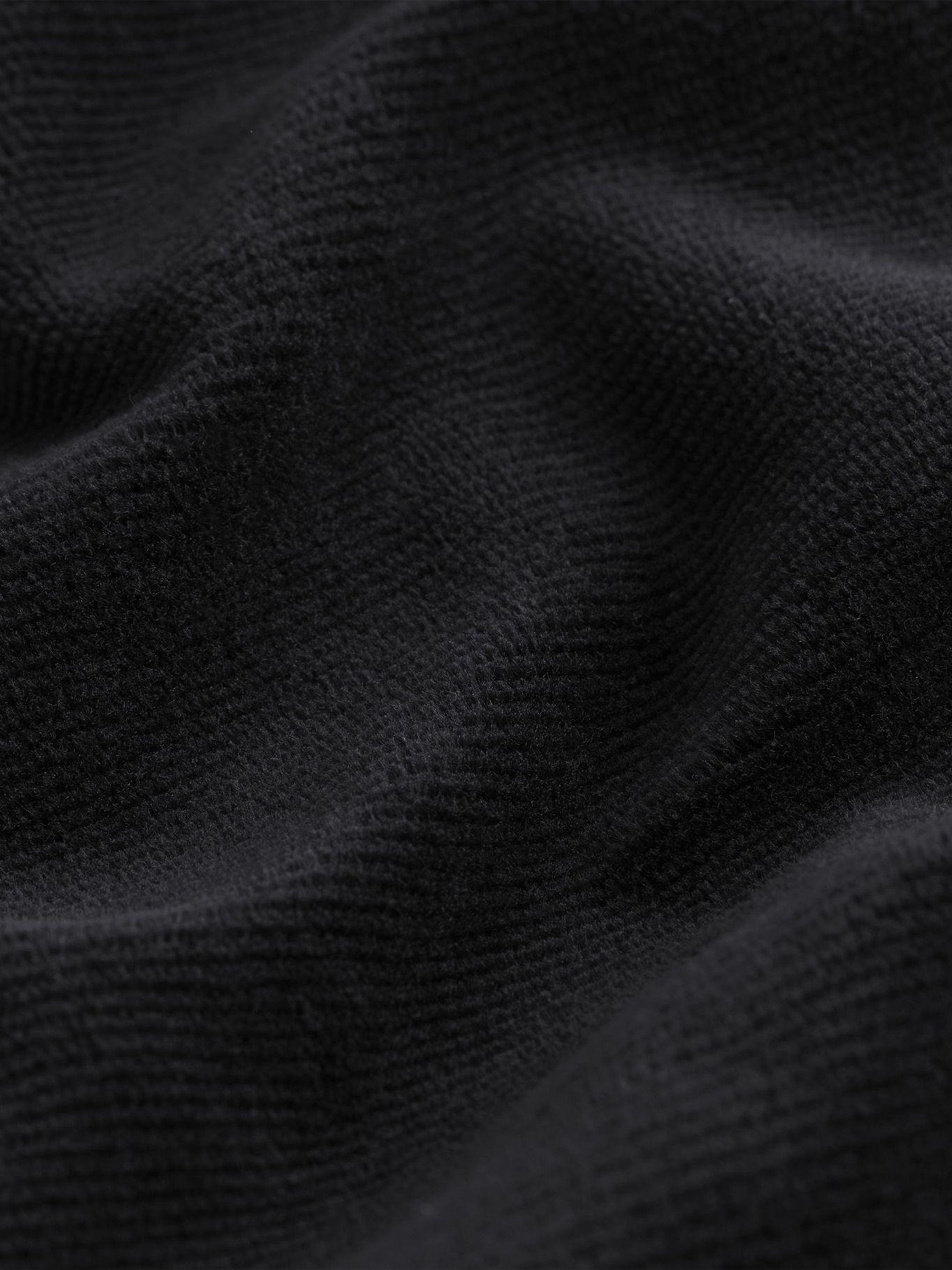 Polera Ls Velvet Rib Negro Calvin Klein-1