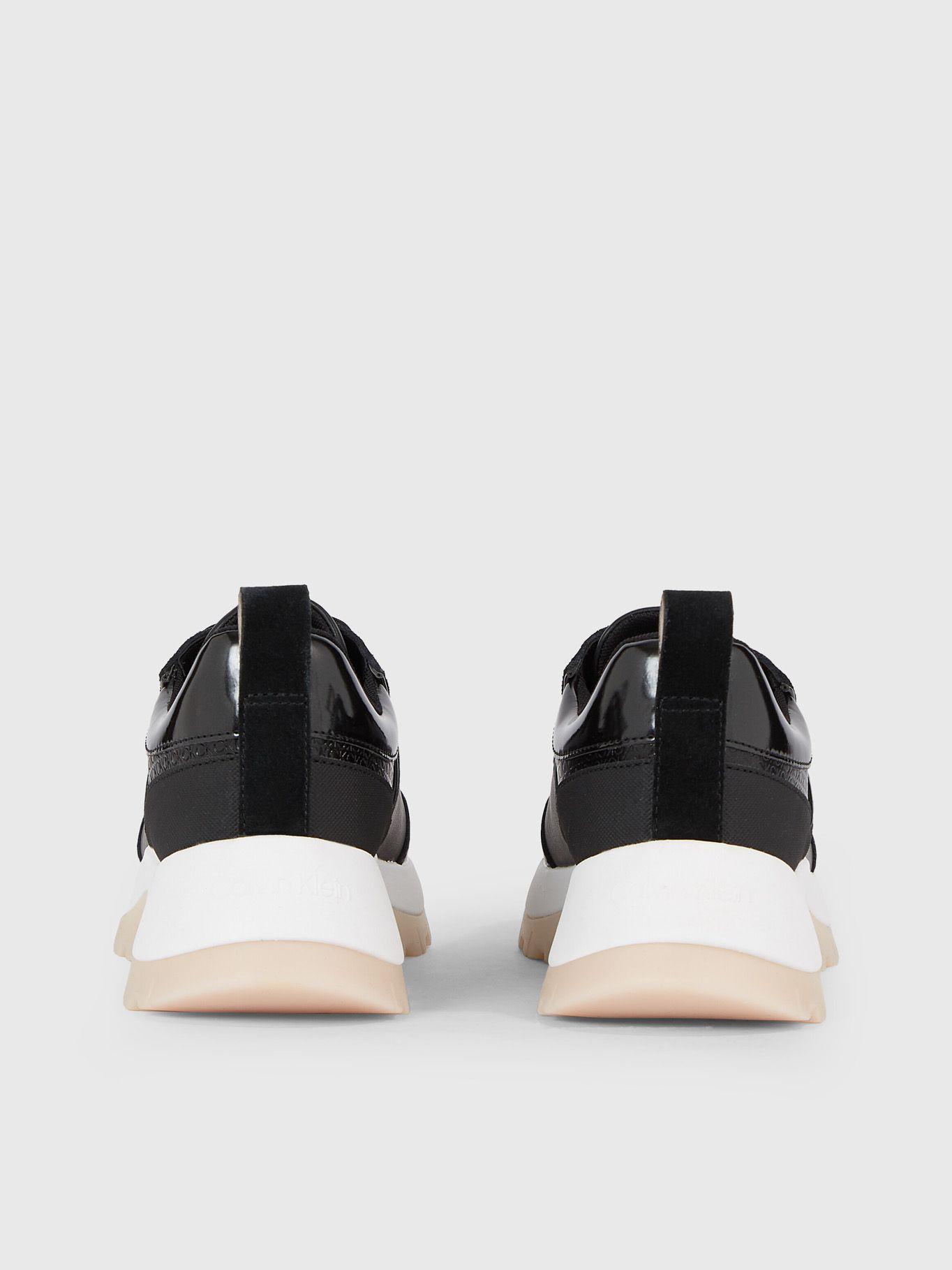 Zapatilla Runner Lace Up Negro Calvin Klein-1