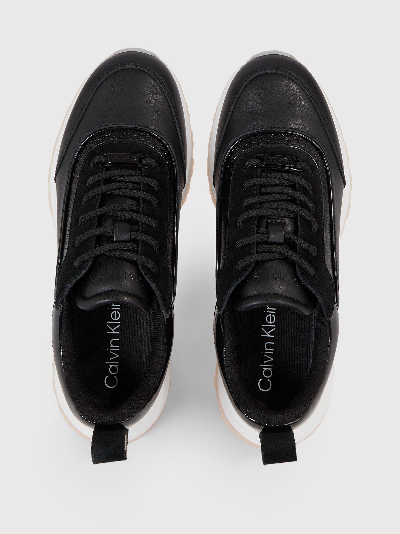 Zapatilla Runner Lace Up Negro Calvin Klein-2