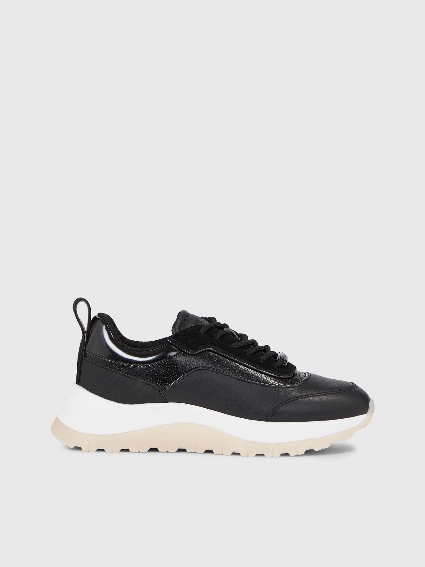 Zapatilla Runner Lace Up Negro Calvin Klein-4