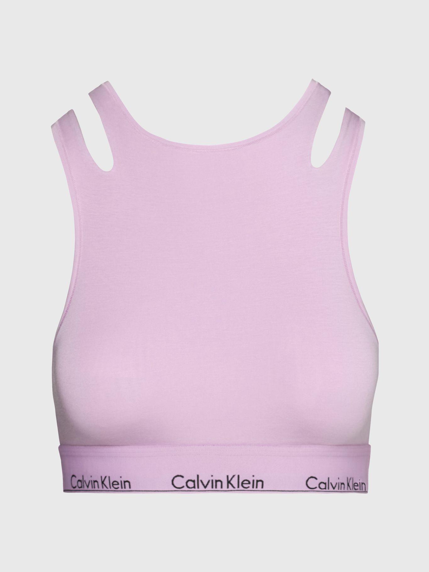 Bralettes CK Deconstructed Rosado Calvin Klein-4