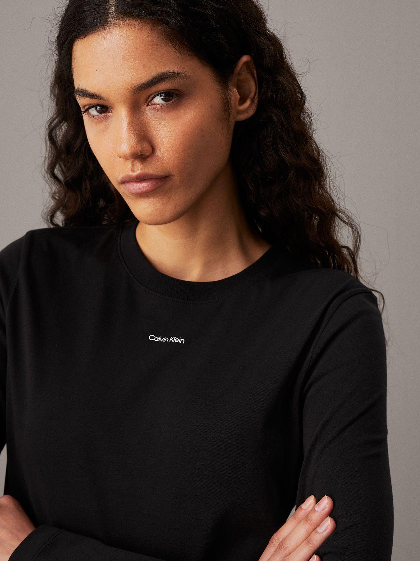 Polera Nano Logo Slim Negro Calvin Klein-3