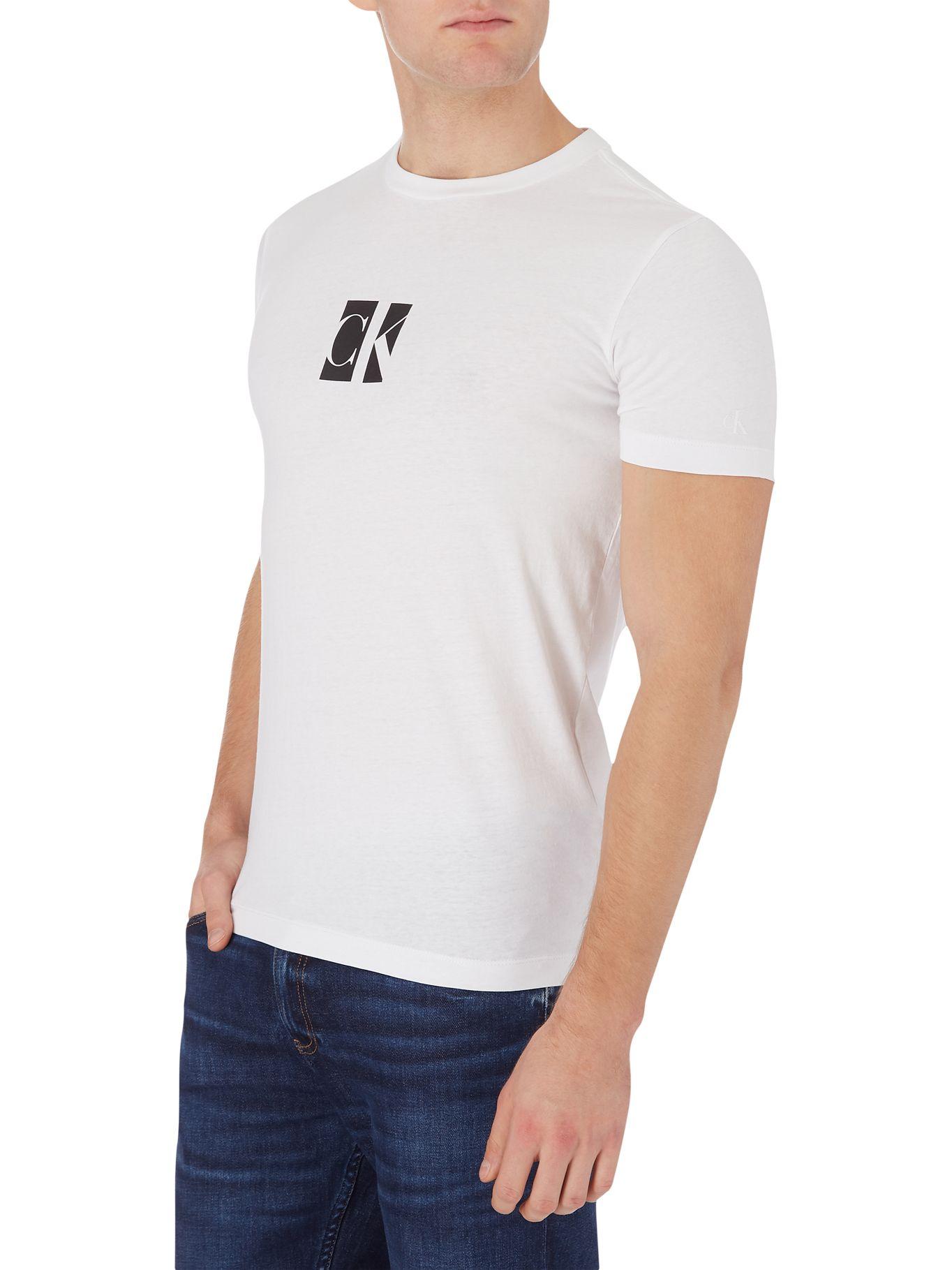 Polera Small Center Blanco Calvin Klein-2