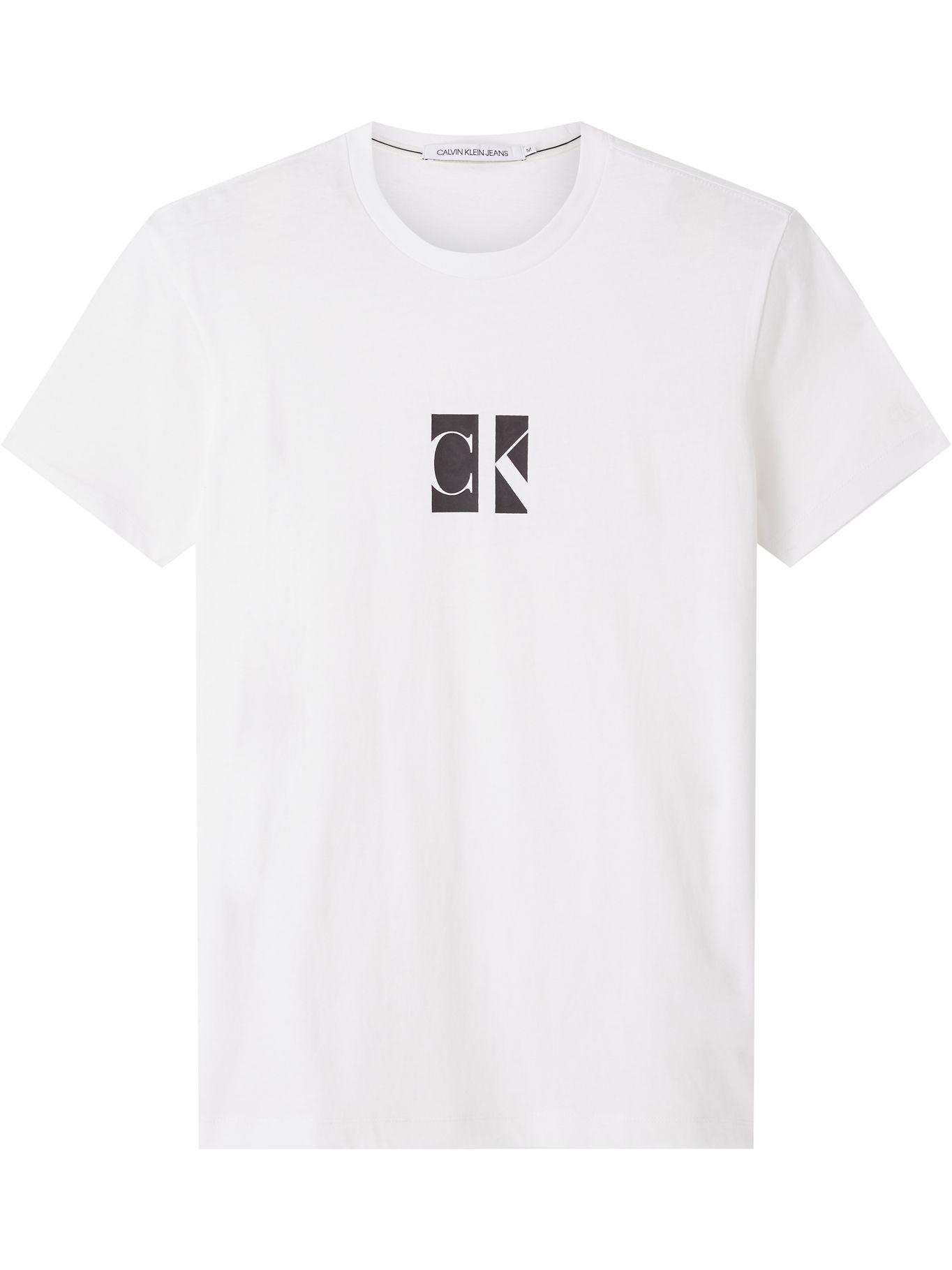Polera Small Center Blanco Calvin Klein-3