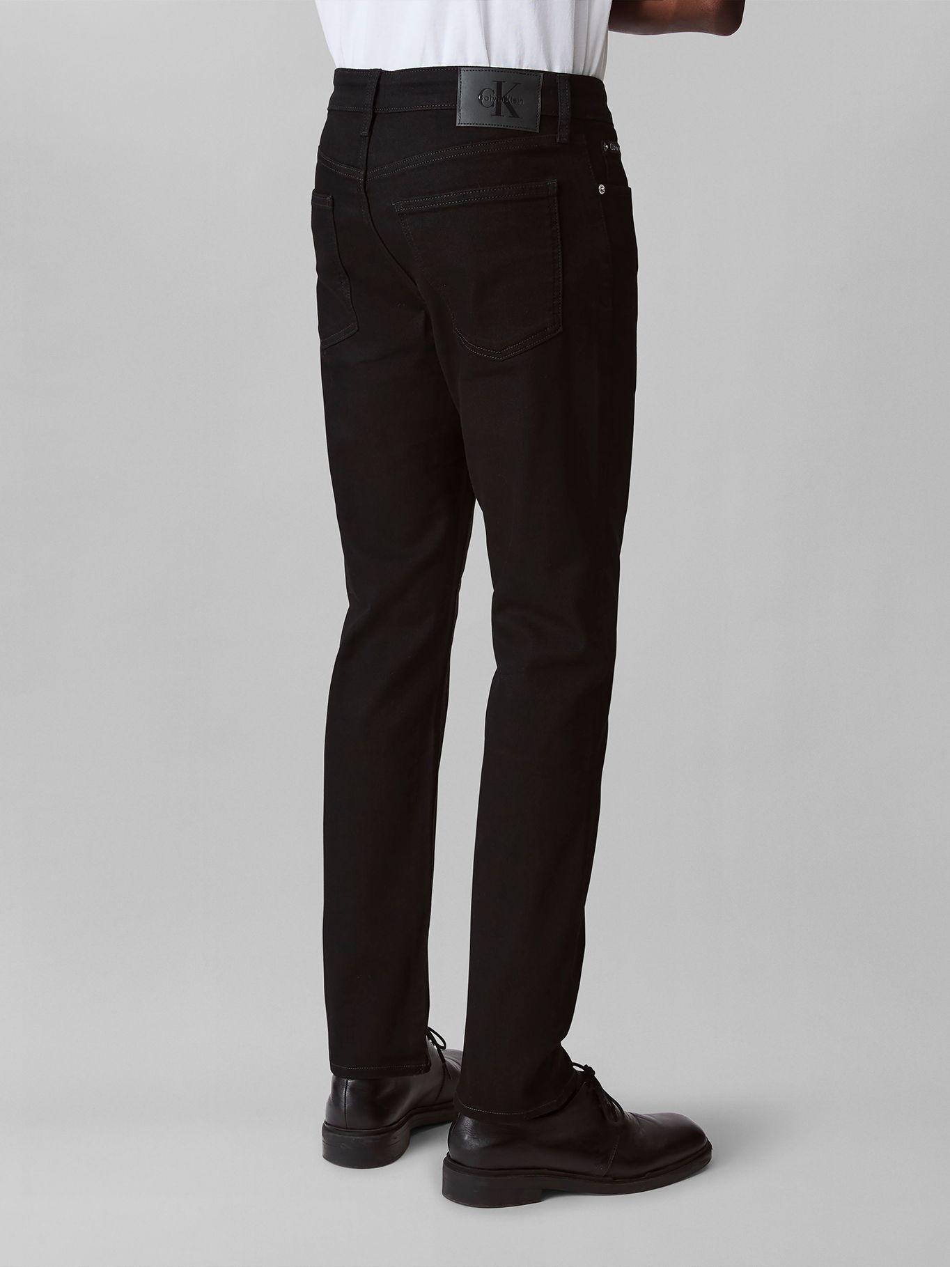 Jeans Slim Classic Black Negro Calvin Klein-2