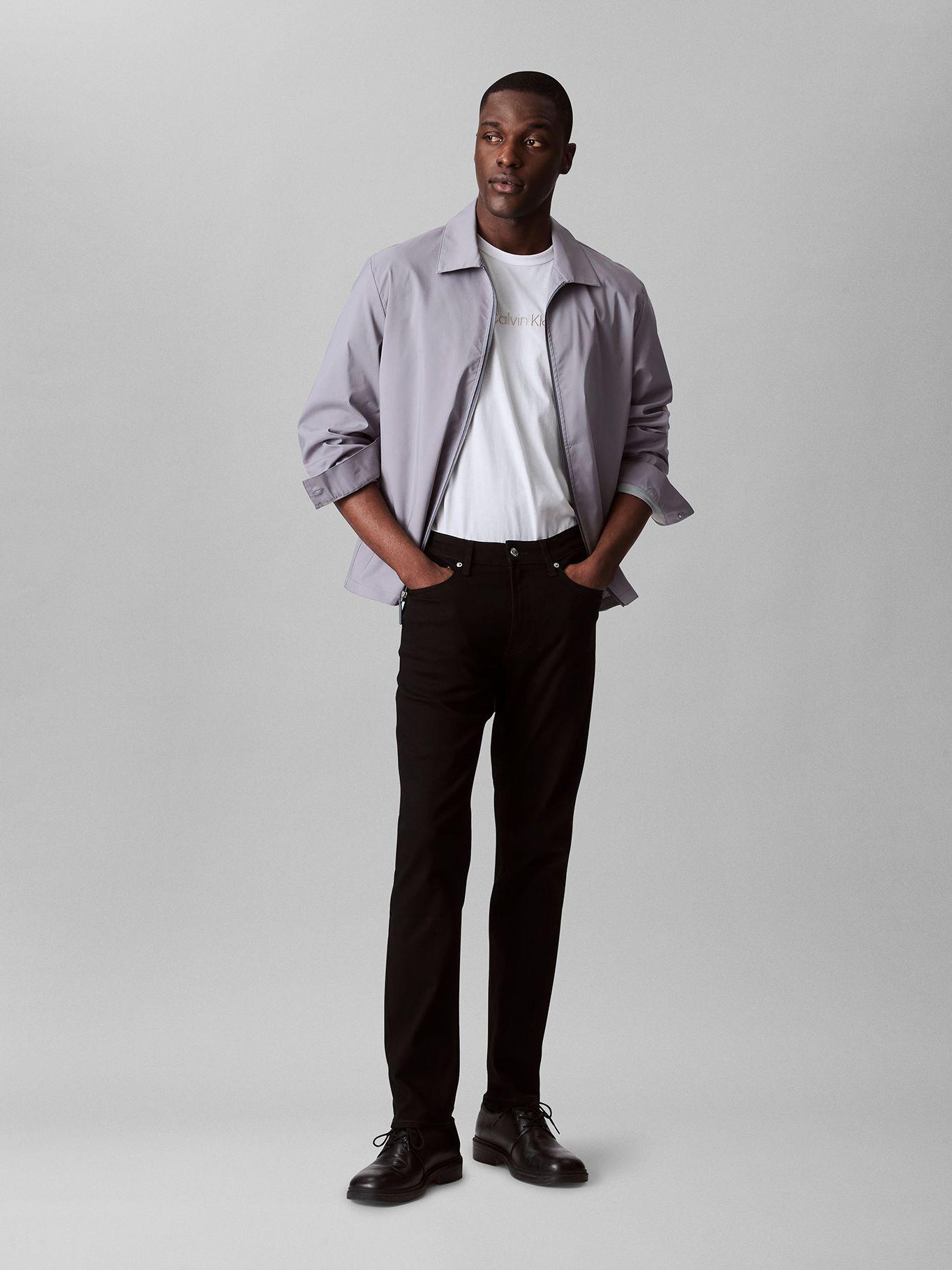 Jeans Slim Classic Black Negro Calvin Klein-0
