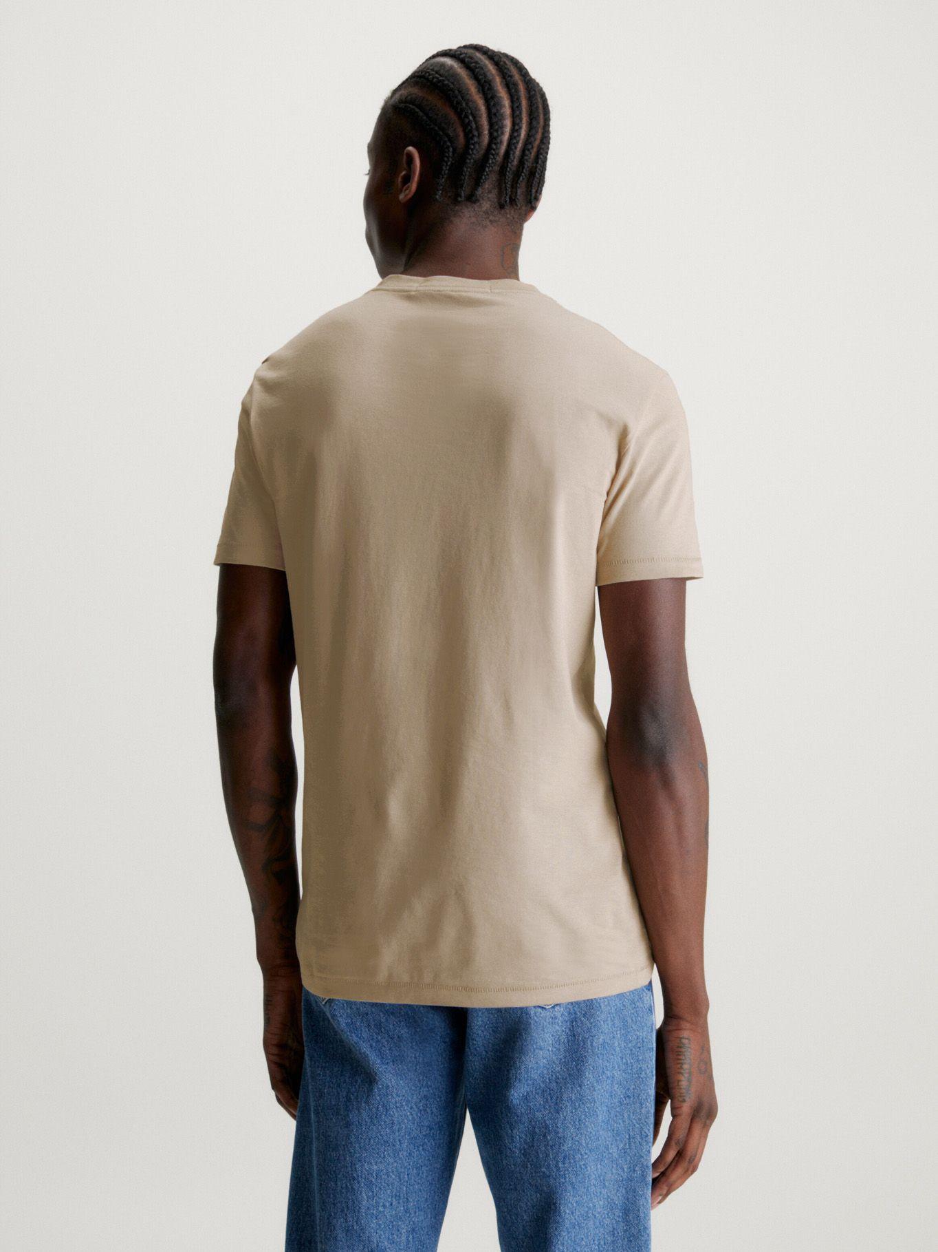 Polera Seasonal Monologo Beige Calvin Klein-2