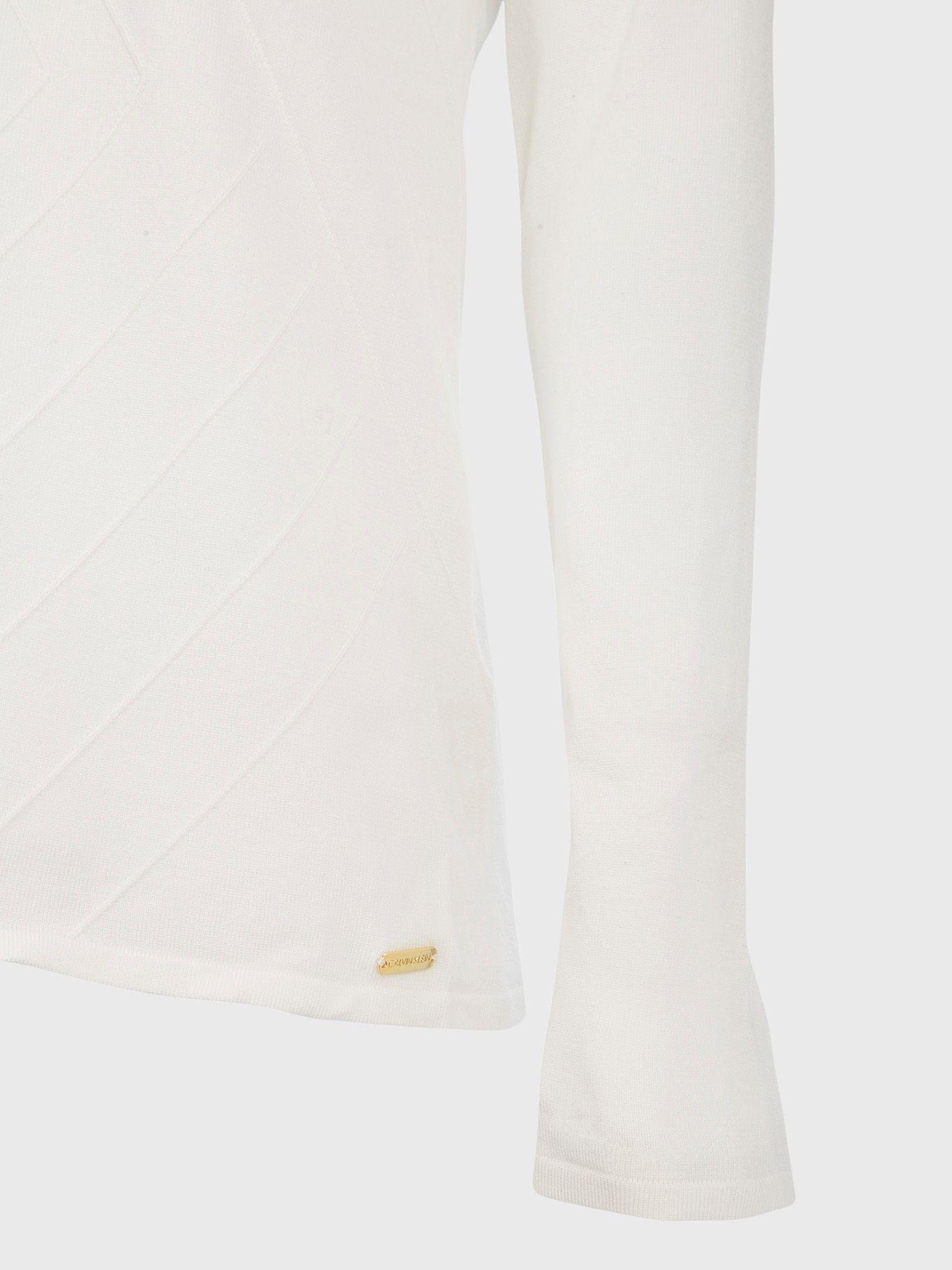 Suéter Lace-Up Blanco Calvin Klein-3