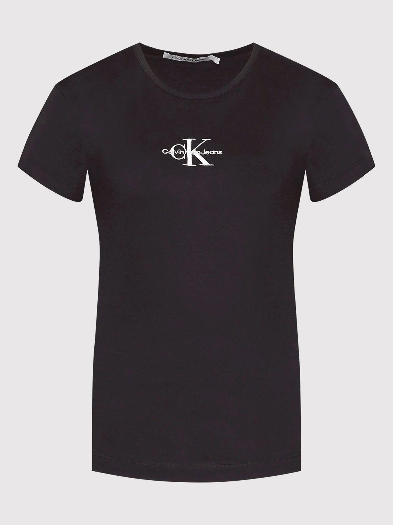 Polera Monogram Logo Negro BEH Calvin Klein-4