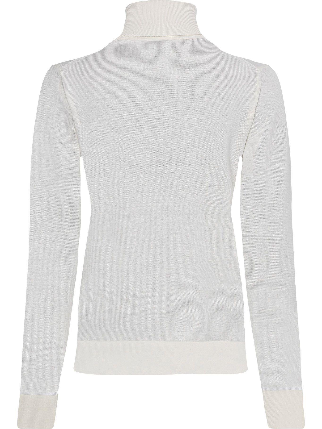 Suéter Merino Roll Neck Blanco Calvin Klein-1