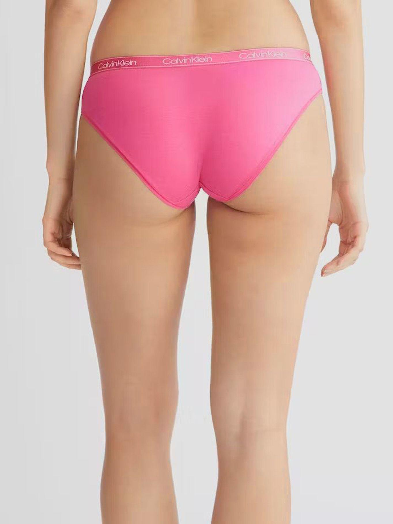 Calzón Bikini Cotton Essentials Rosado Calvin Klein-1