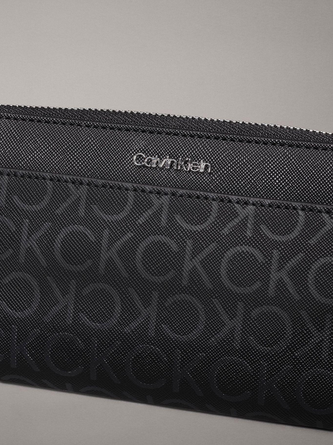 Billetera CK Must Large Negro Calvin Klein-3