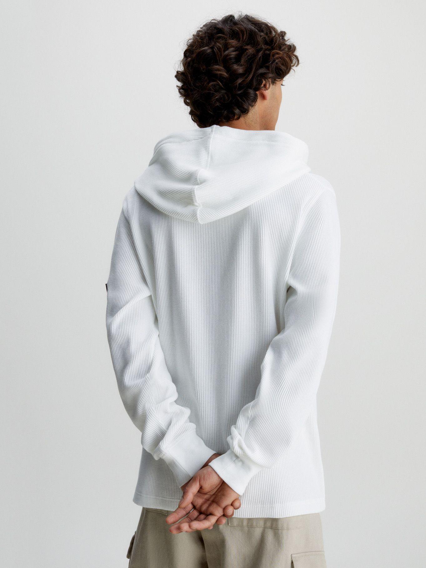 Polera Ls Badge Ottoman Blanco Calvin Klein-2