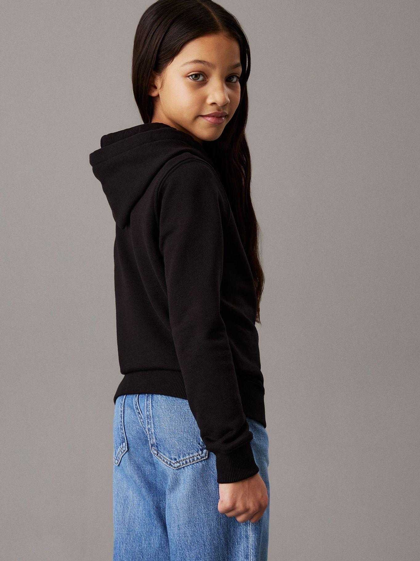 Polerón Niño Small Monogram Negro Calvin Klein-5