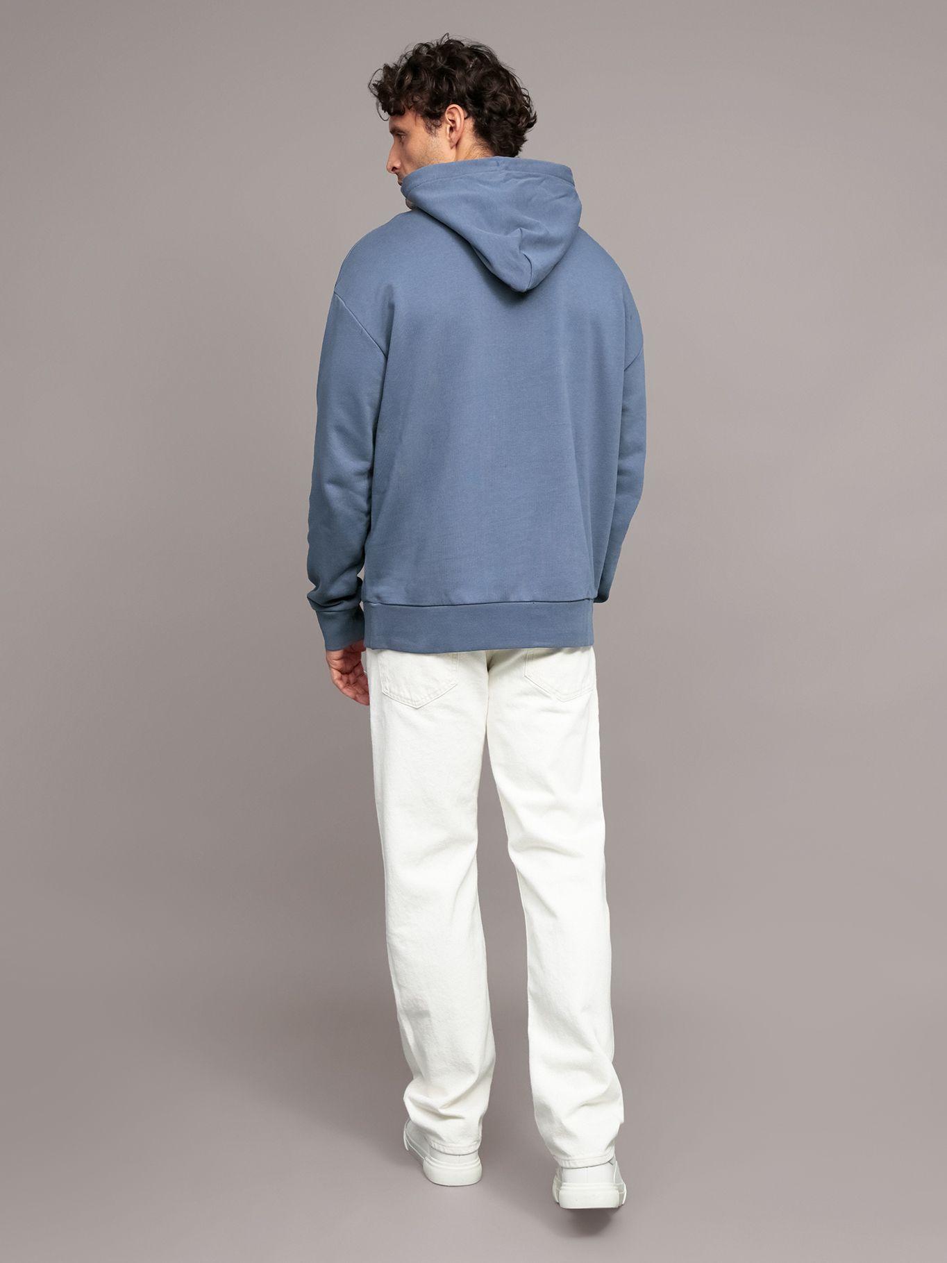 Polerón con Gorro Logo Hero Azul Calvin Klein-2