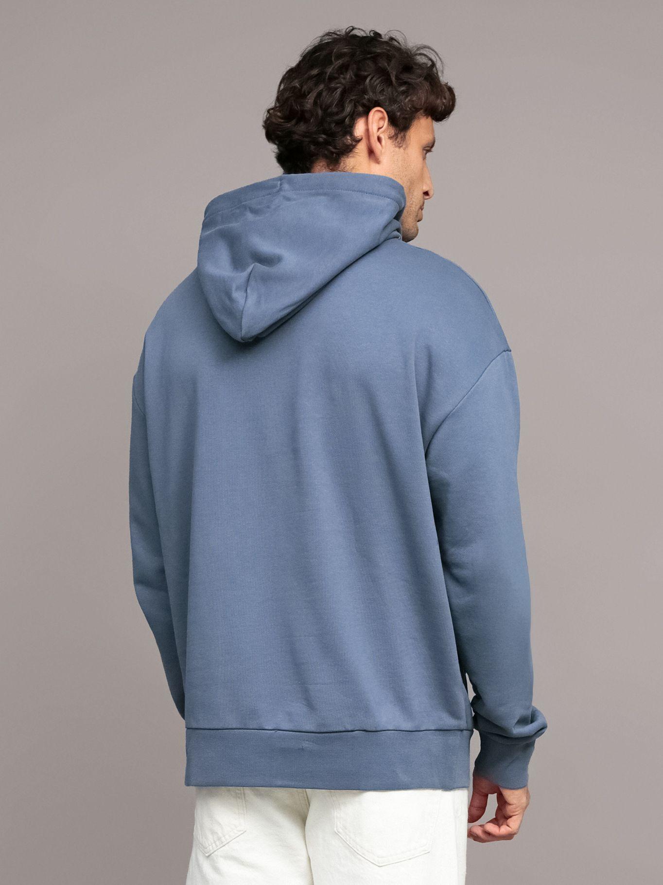 Polerón con Gorro Logo Hero Azul Calvin Klein-3