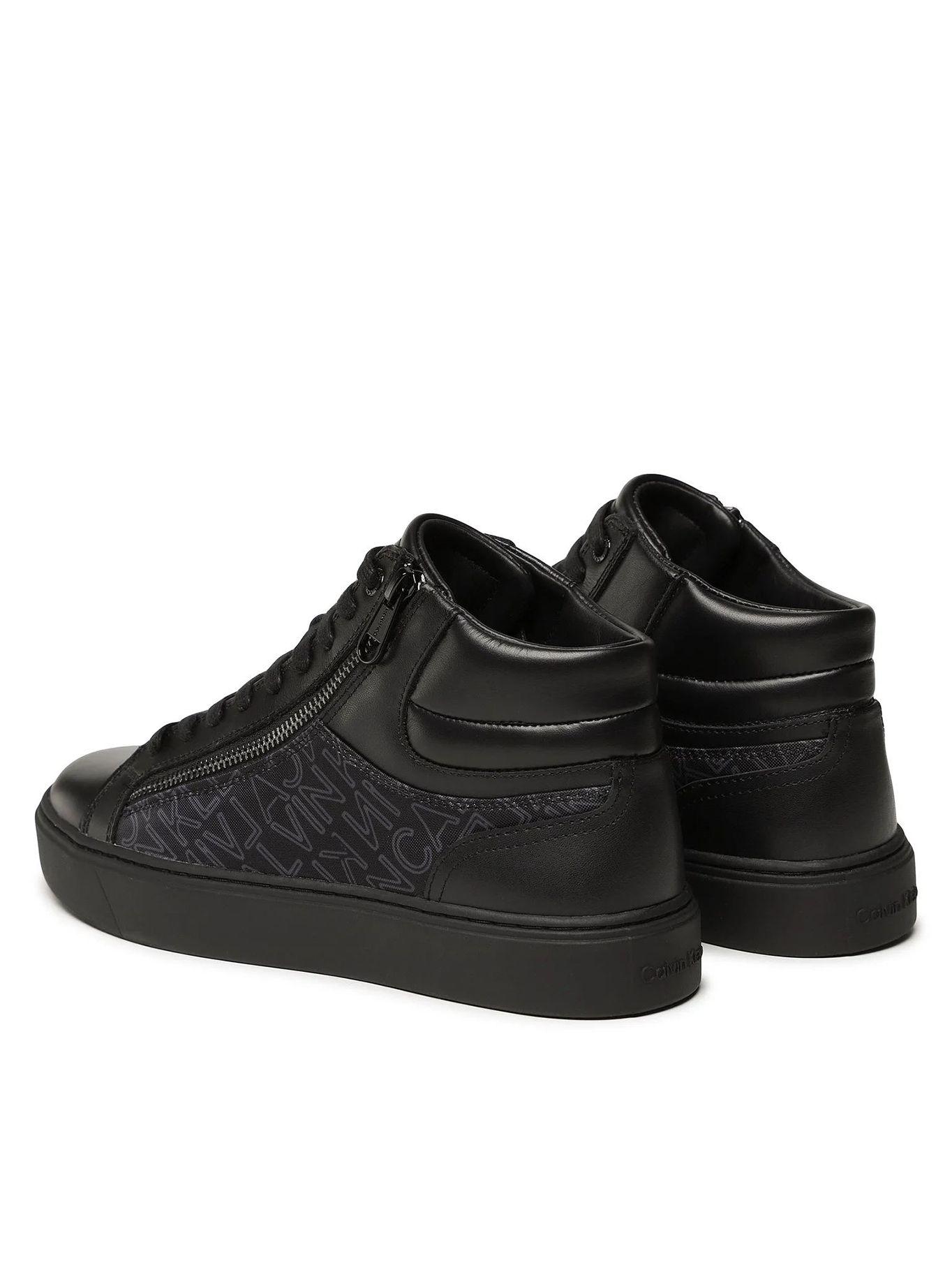 Zapatilla Hightop Lace Up Negro Calvin Klein-1