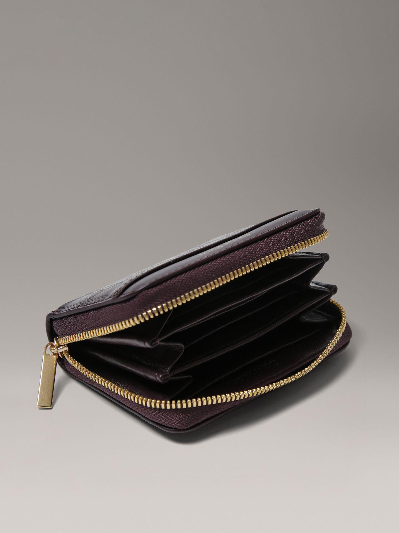 Billetera de Cuero Napa y Rfid Cafe Calvin Klein-2