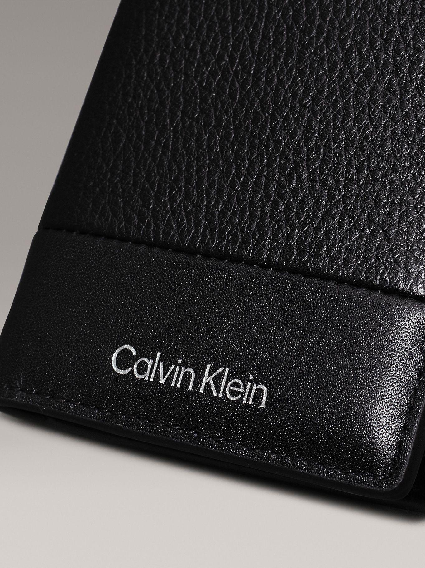 Billetera Subtle Bifold 7Cc W/Coin Negro Calvin Klein-3