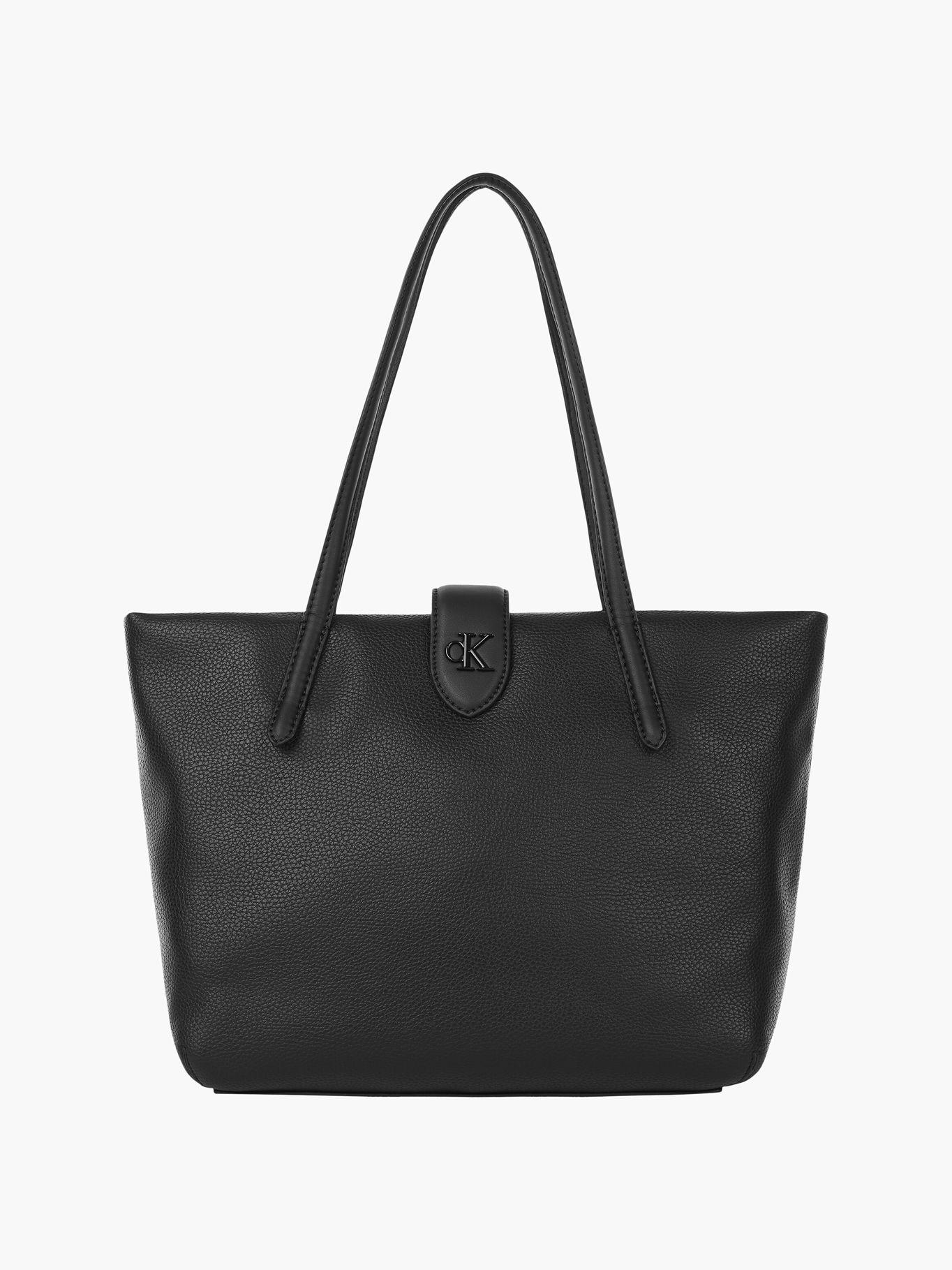 Cartera Shopper CKJ Mono Negro Calvin Klein Mujer-0