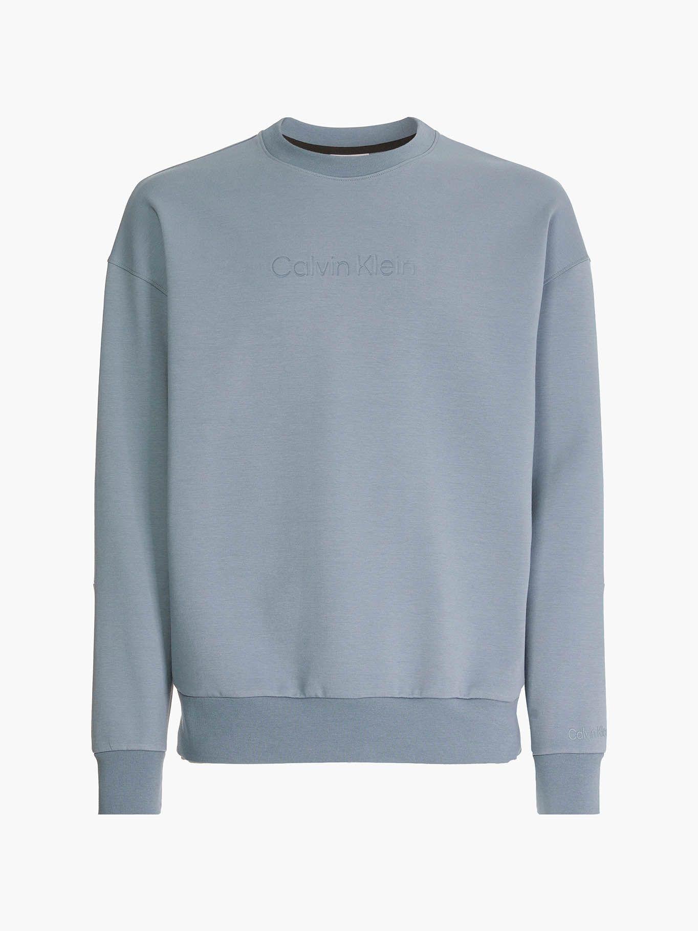 Sudadera holgada de algodón orgánico Gris Calvin Klein-4