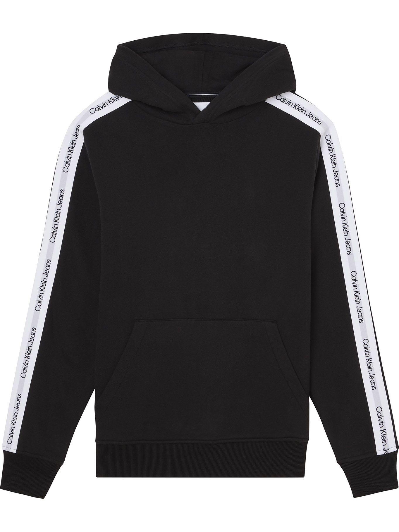 Hoodie Contrast Tape Negro BEH Calvin Klein-0