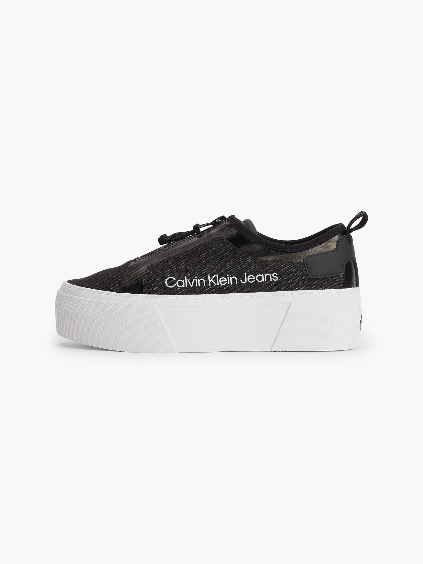 Zapatilla Vulcanized Flatform Negro 681 Calvin Klein-5