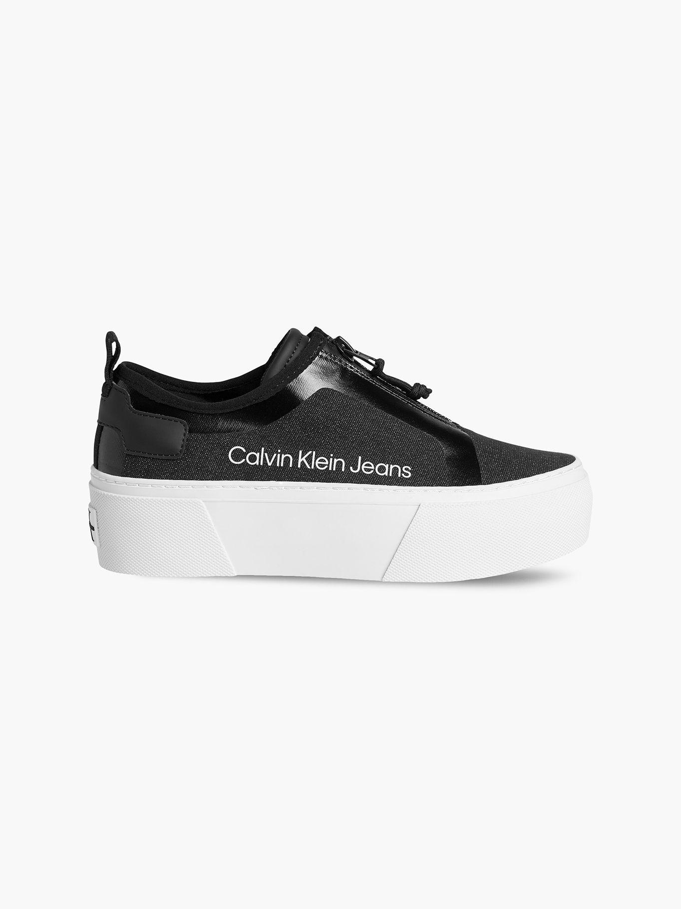 Zapatilla Vulcanized Flatform Negro 681 Calvin Klein-4