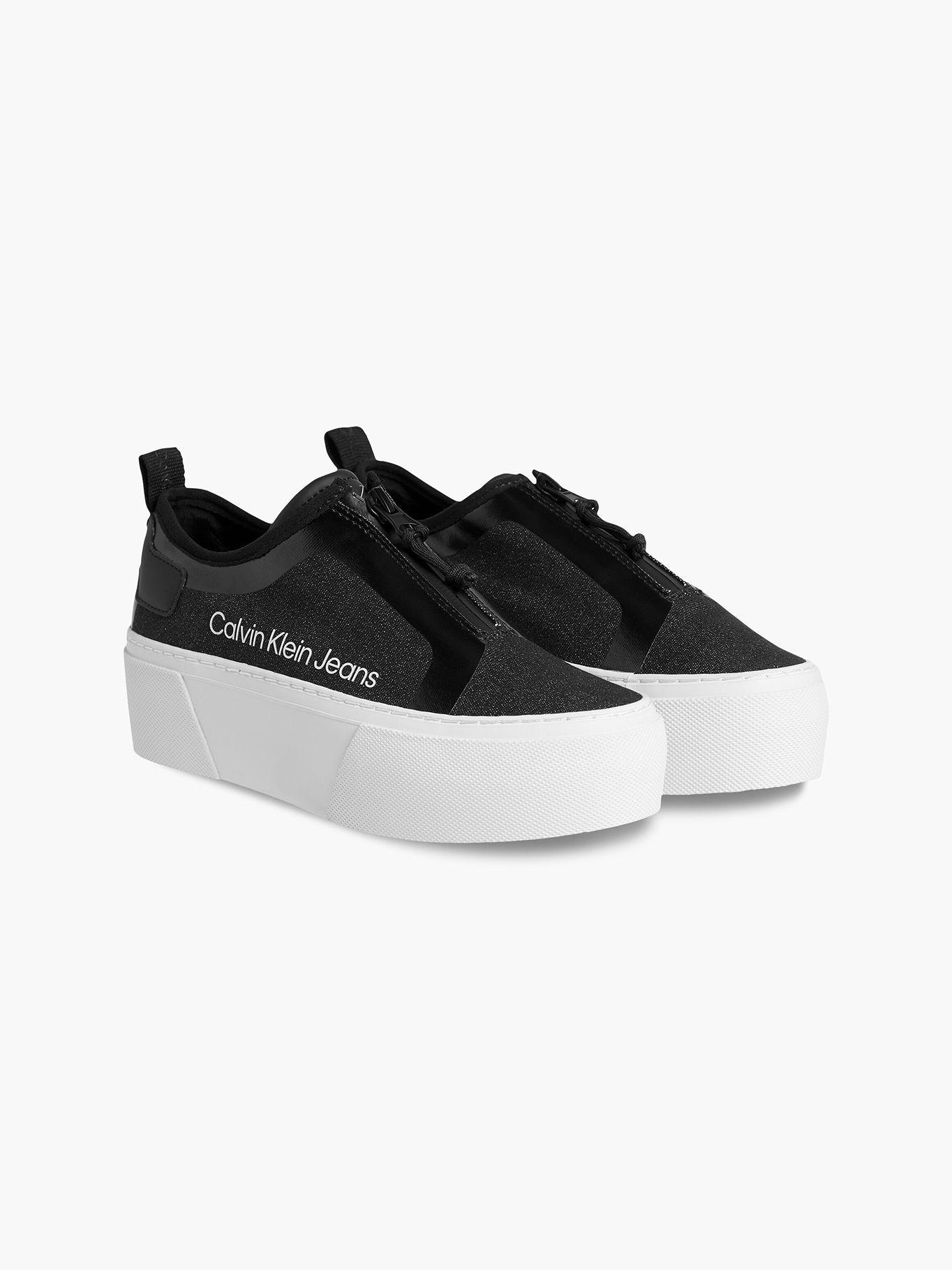 Zapatilla Vulcanized Flatform Negro 681 Calvin Klein-0