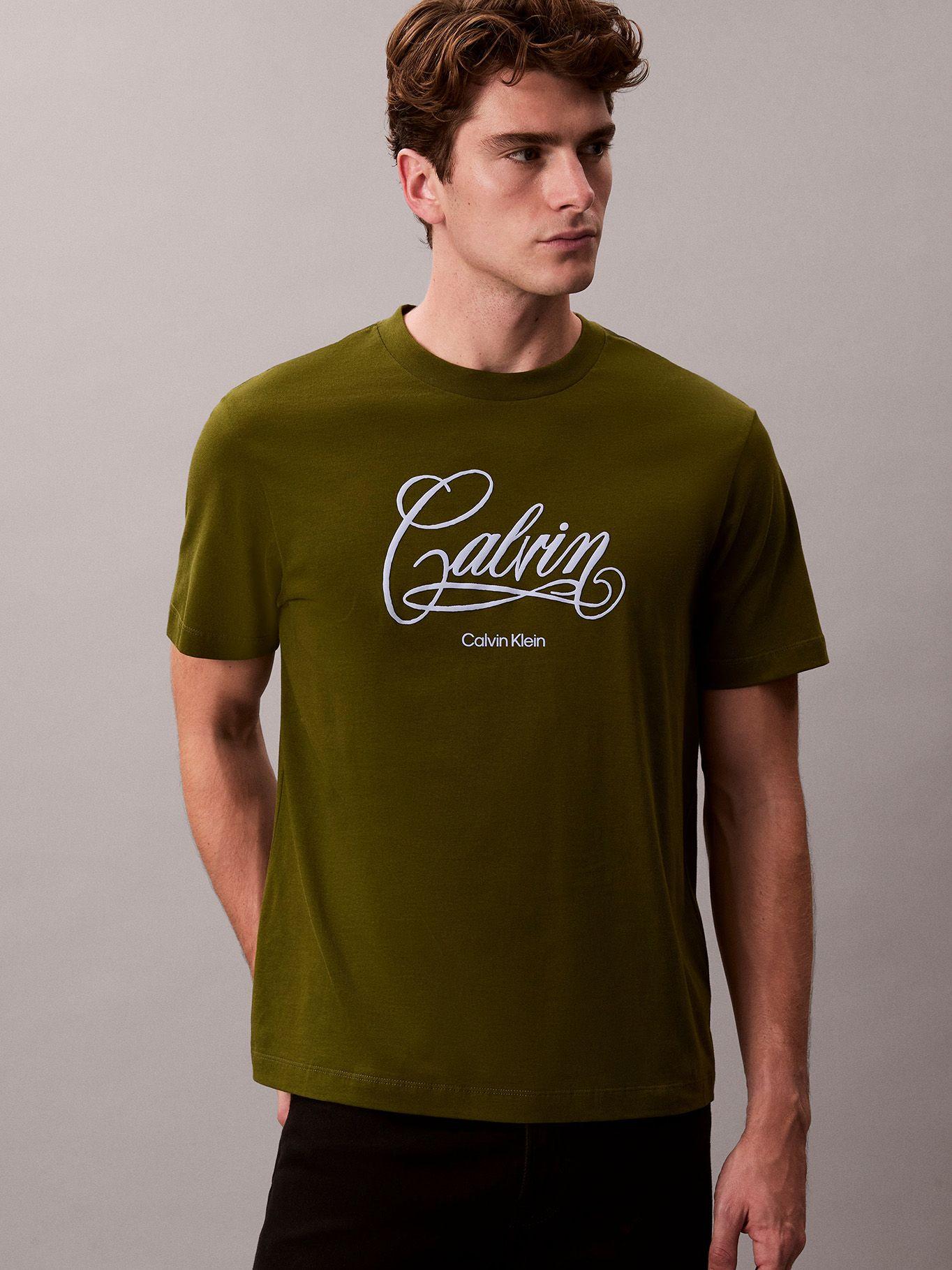 Polera Gothic Shine Verde Calvin Klein-3