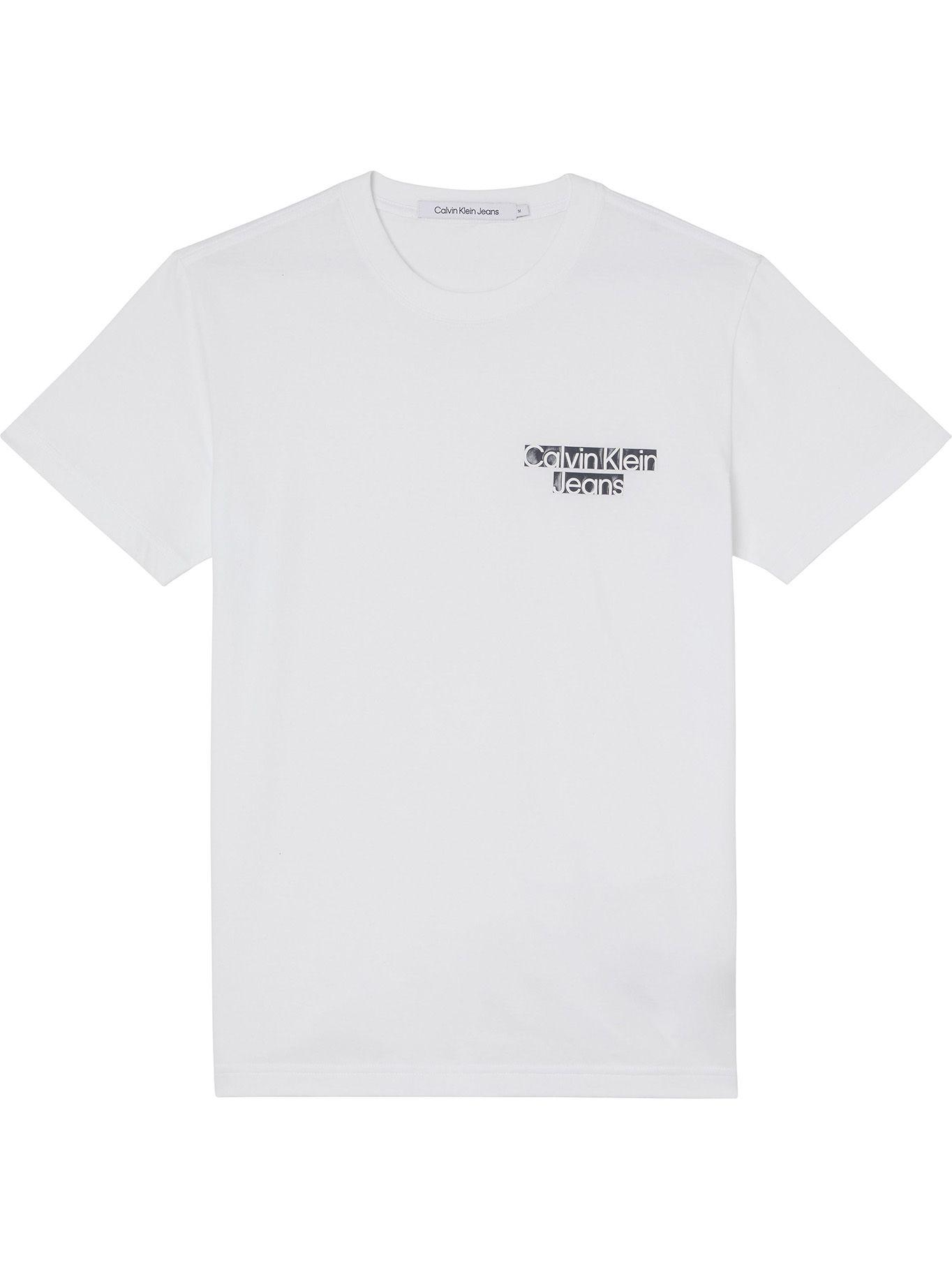 Polera Seasonal Blocked Blanco Calvin Klein-4