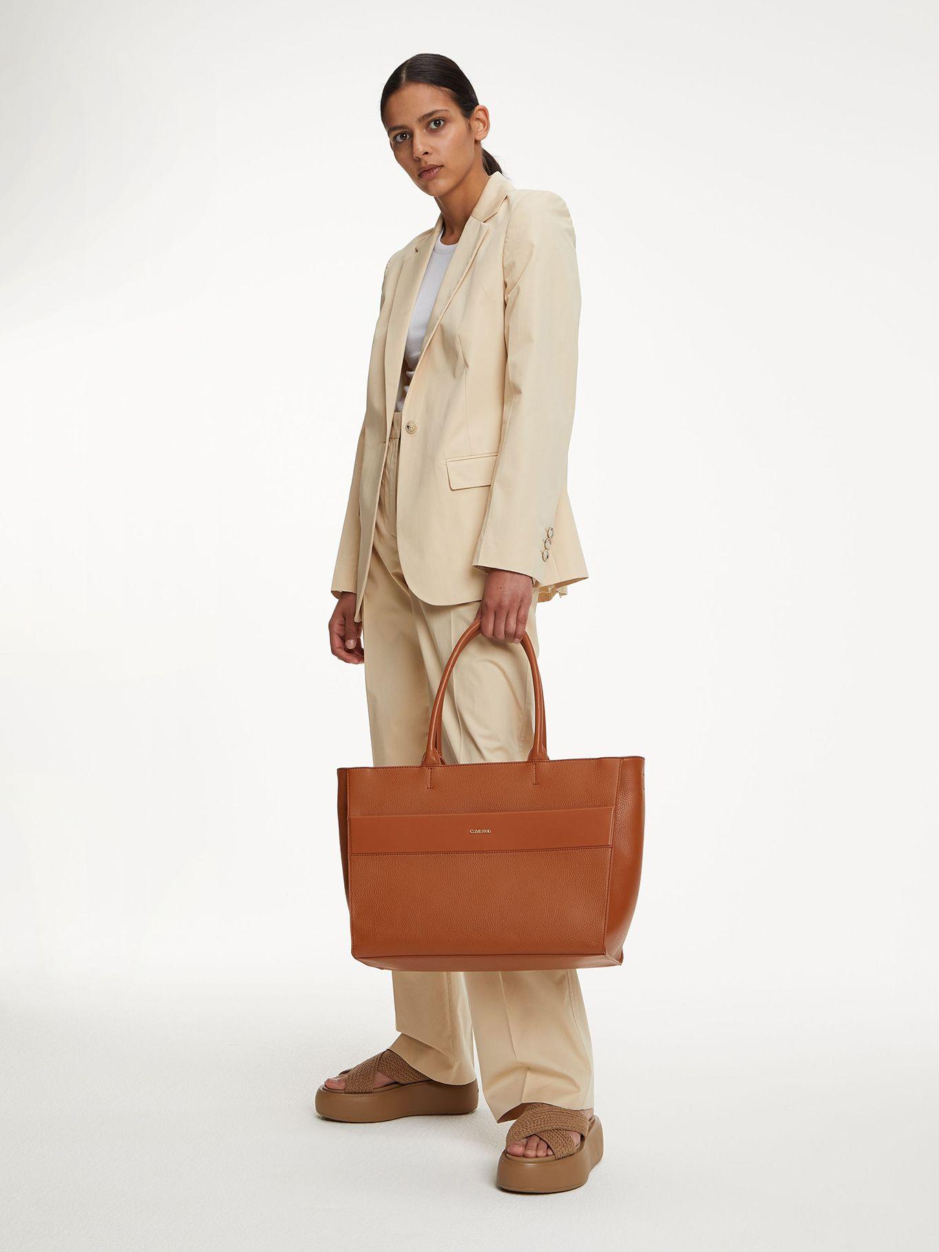 Bolso tote con micro logo Café Calvin Klein-3