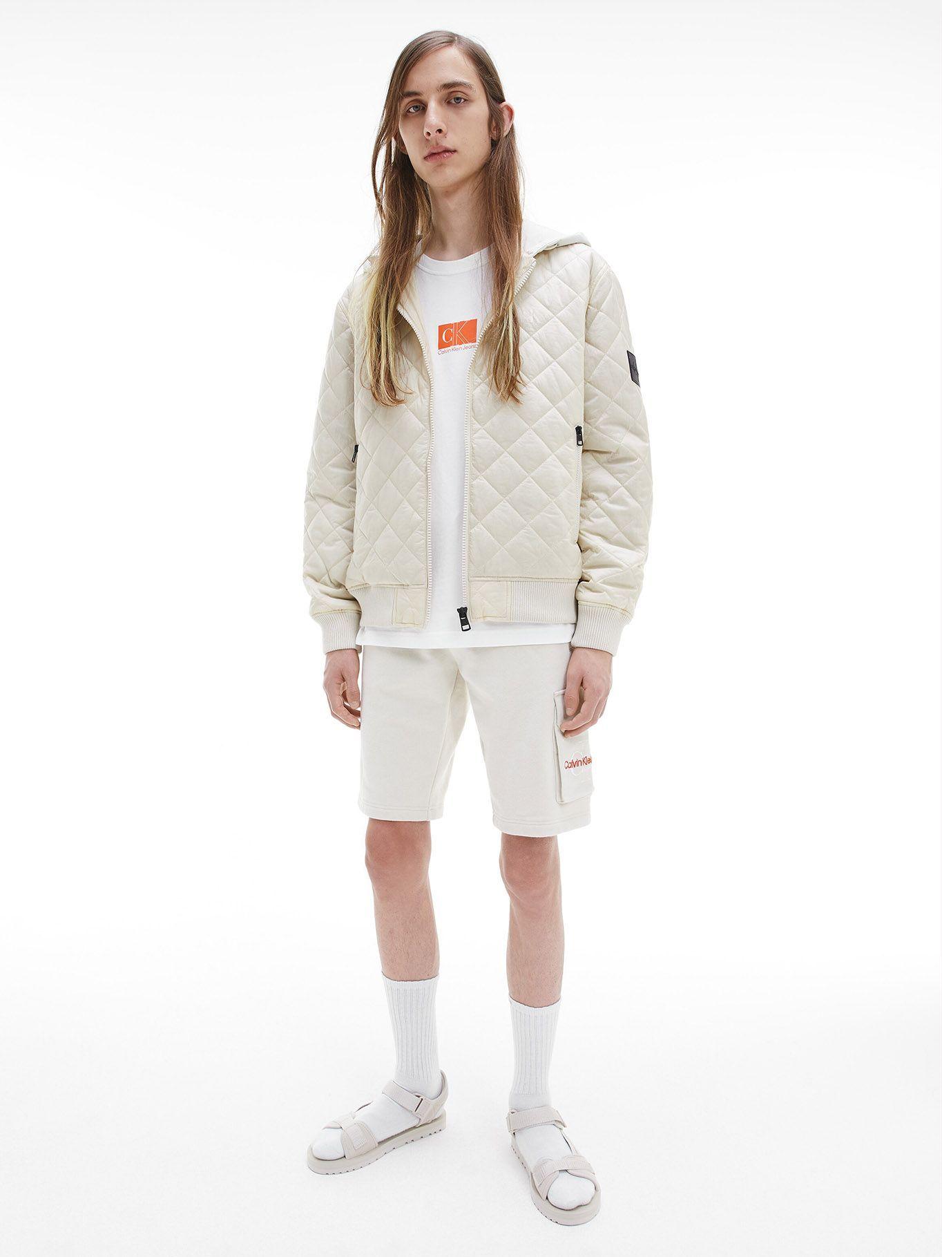 Chaqueta Quilted Liner Beige Calvin Klein-1
