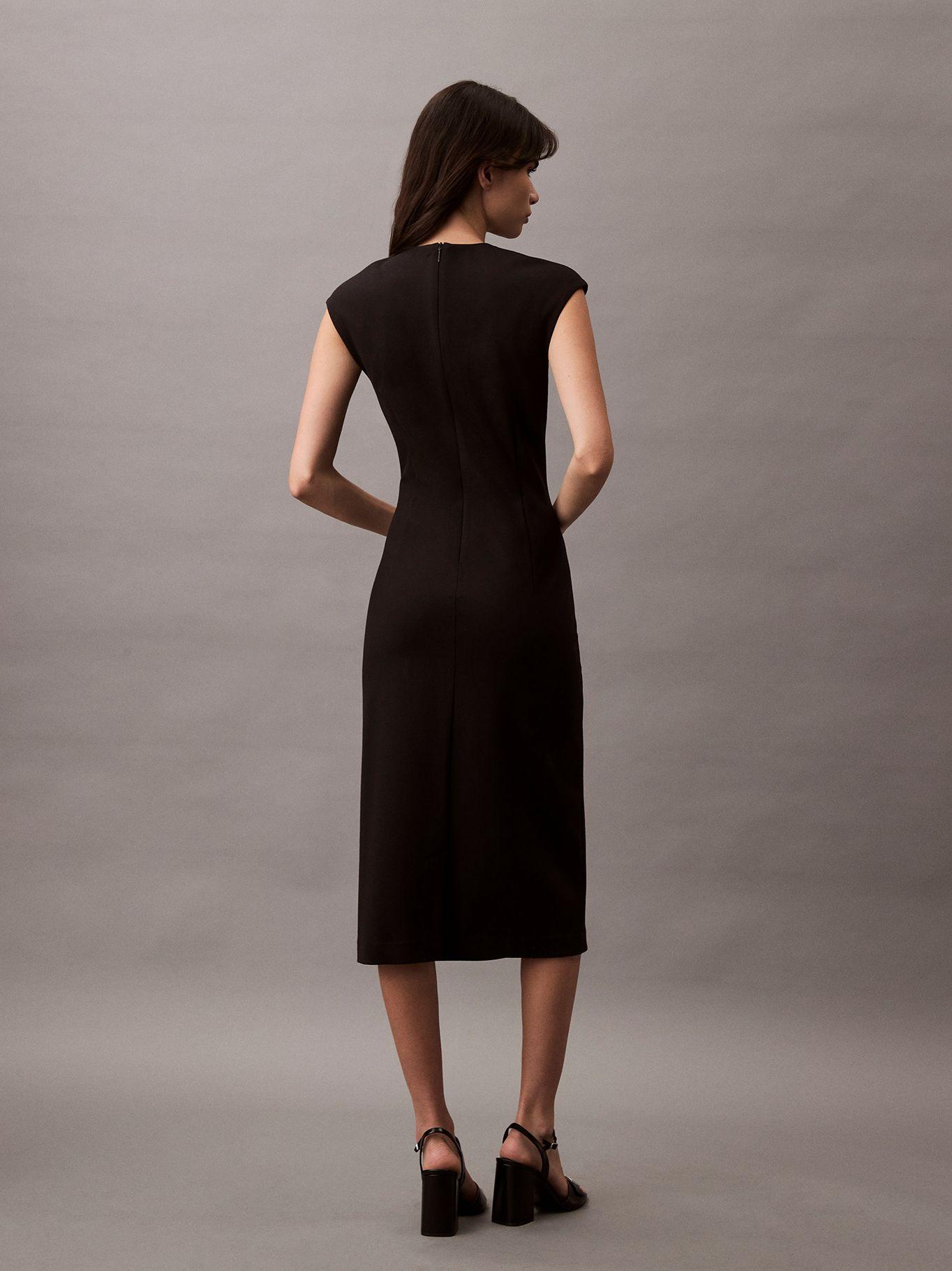 Vestido Straight Negro Calvin Klein-1