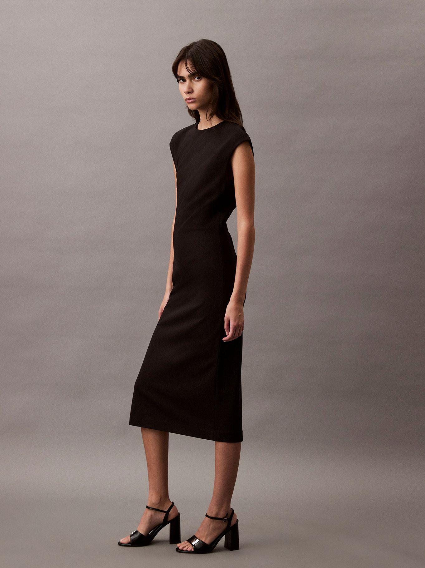 Vestido Straight Negro Calvin Klein-2