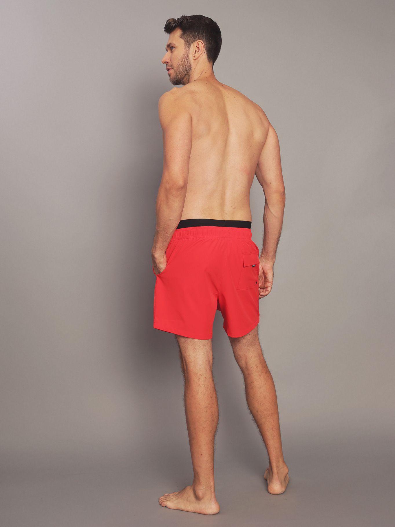 Traje de Baño Euro Rojo Calvin Klein-2