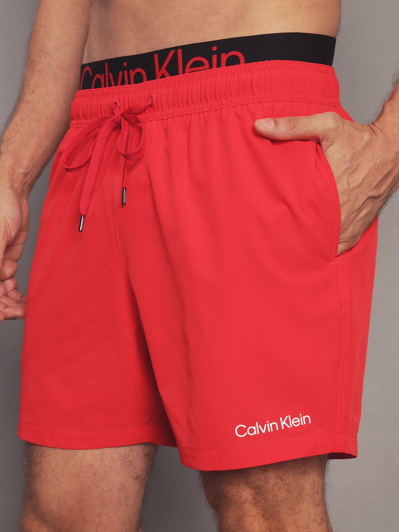 Traje de Baño Euro Rojo Calvin Klein-3