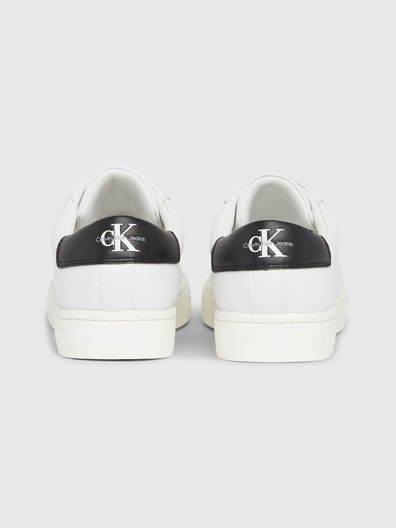 Zapatilla Classic Cupsole Lace Up Blanco Calvin Klein-1