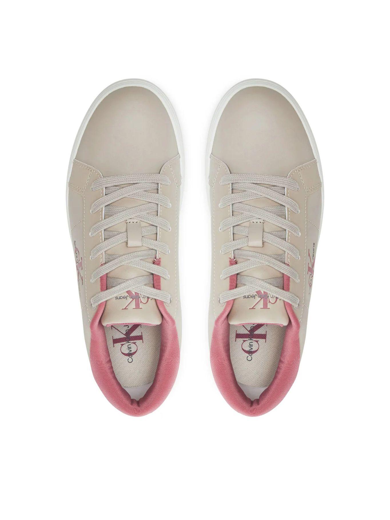 Zapatillas Cuero Classic Cupsole 0GI Beige Calvin Klein-2