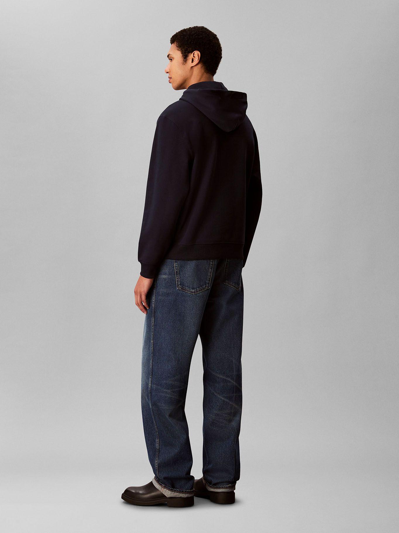 Polerón con Gorro y Logo Azul Calvin Klein-2