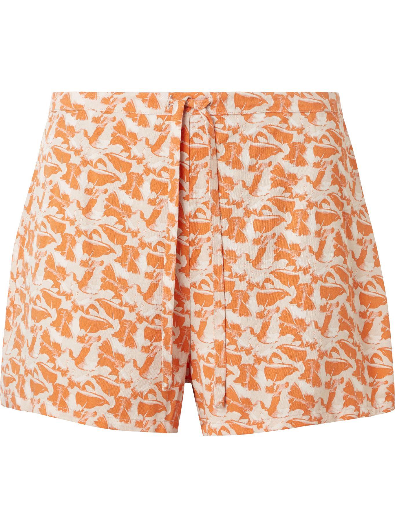Short Pijama Viscose Naranjo Calvin Klein-0