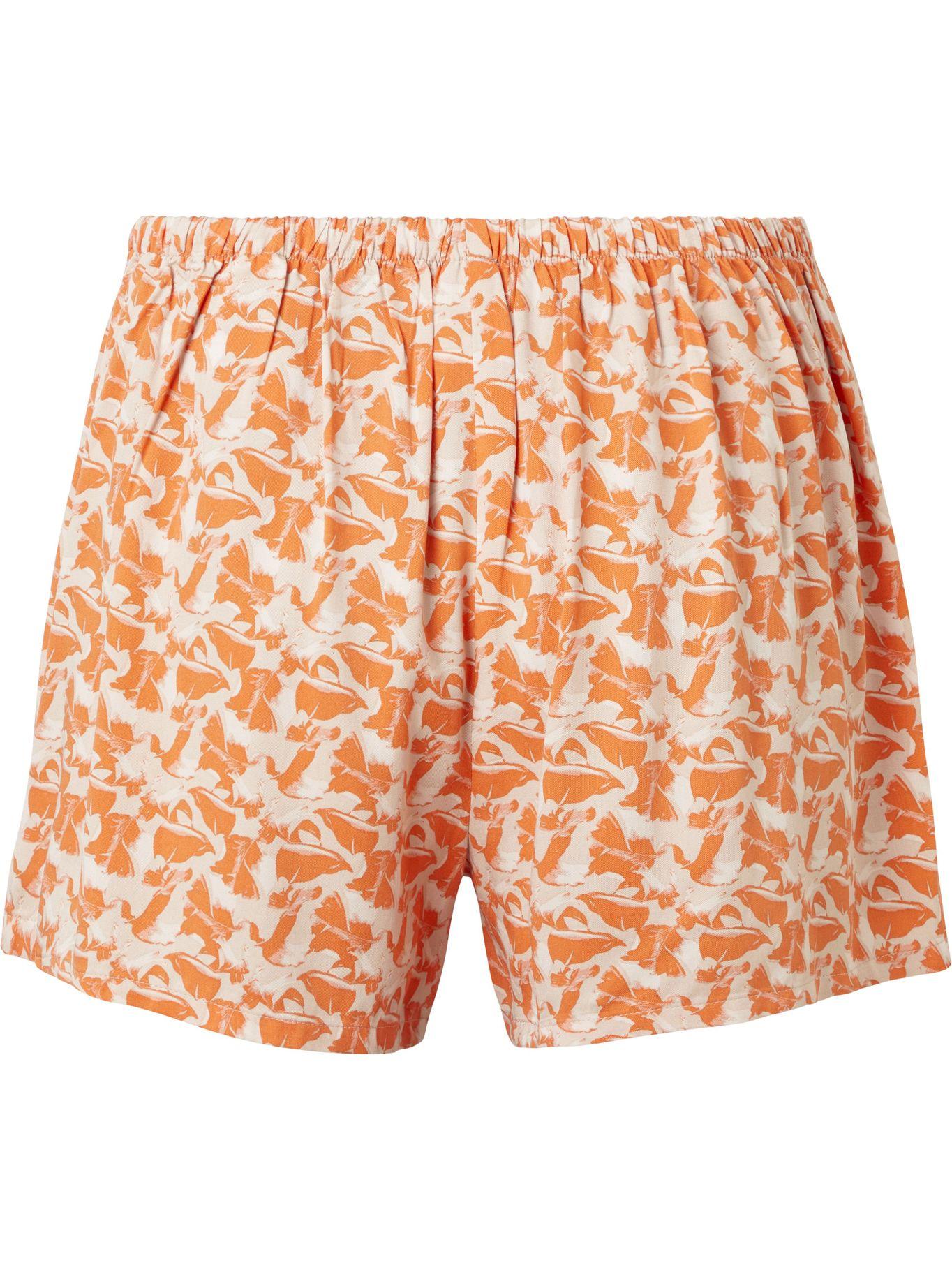 Short Pijama Viscose Naranjo Calvin Klein-1